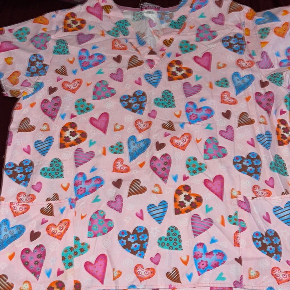 Scrub tops